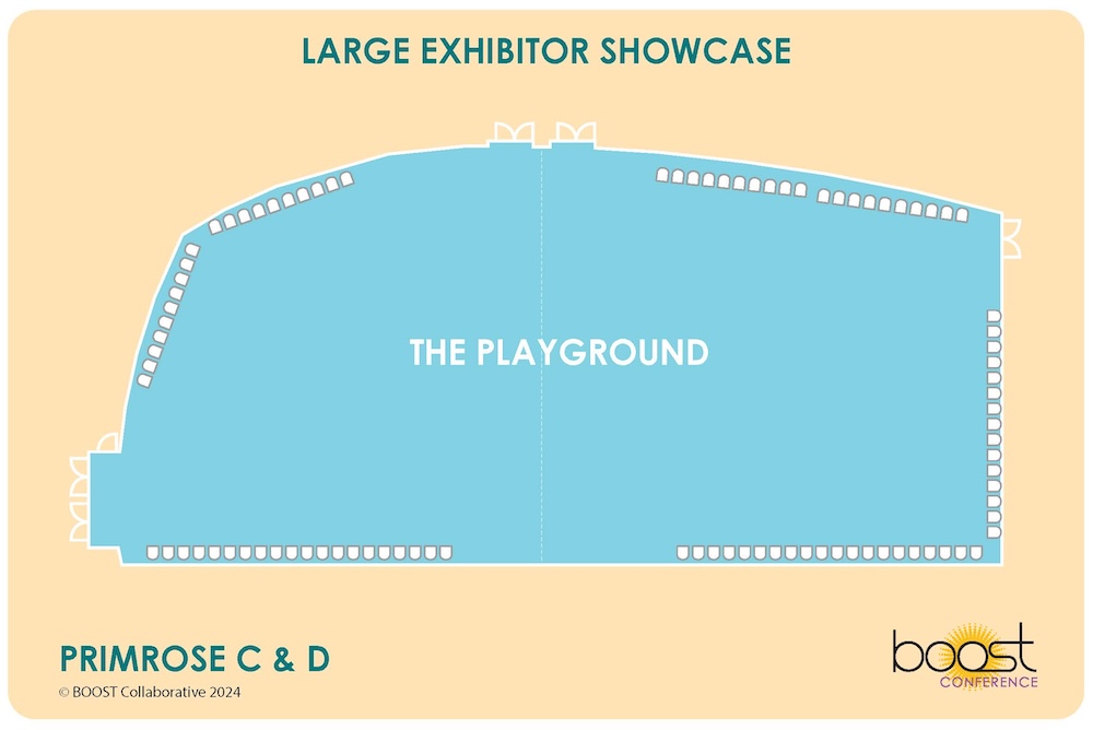 BOOST Conference Breakout Rooms Large Exhibitor Showcase