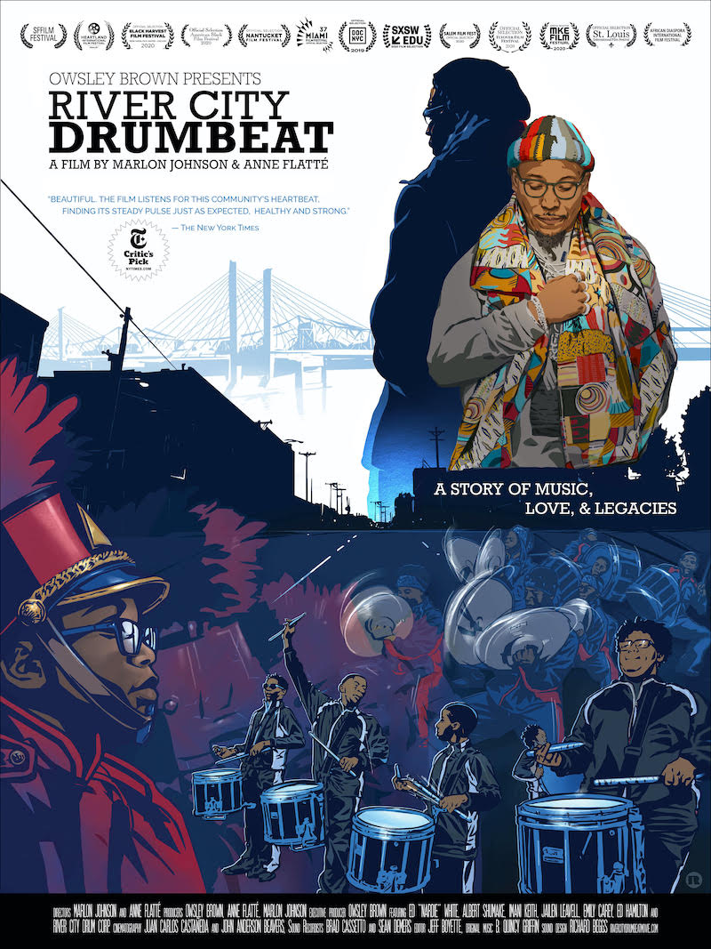 River City Drumbeat Poster