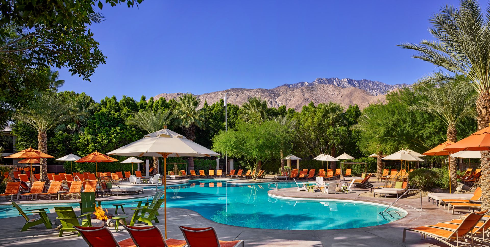 Riviera Resort Pool Palm Springs