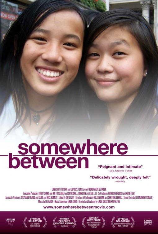 somewhere between poster